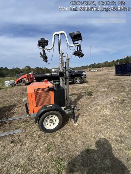 2023 Wanco WLTT-4MM4K Diesel, Deep Sea Controller, Shore Power Plug, Auto Start, (4) 350W LED Floodlights, 4kW Generator, 60 Gal Fuel Tank, 2" Ball, T3
