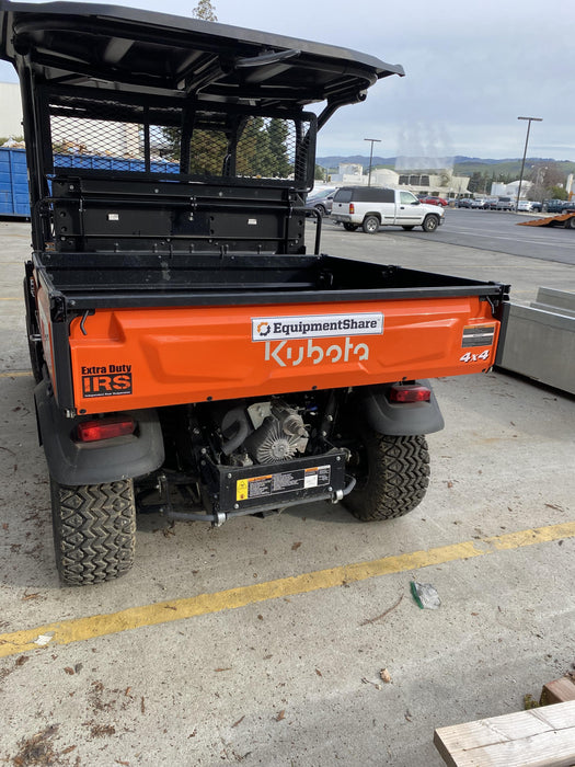 2022 Kubota RTV-X1140W-H Plastic Canopy, Windshield Acrylic Clear, LED Strobe Light, Wire Harness Kit, Back up Alarm