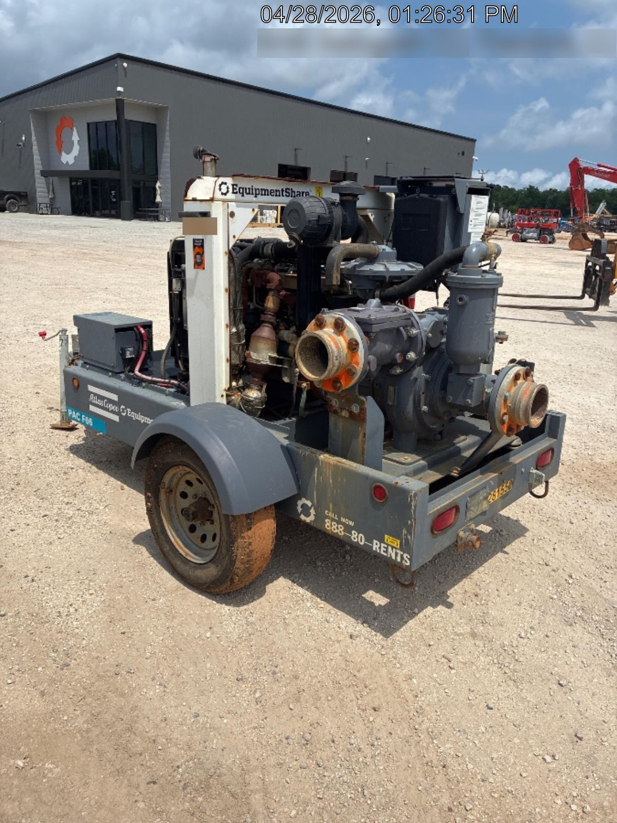 2022 ATLAS COPCO PAC F66 KD