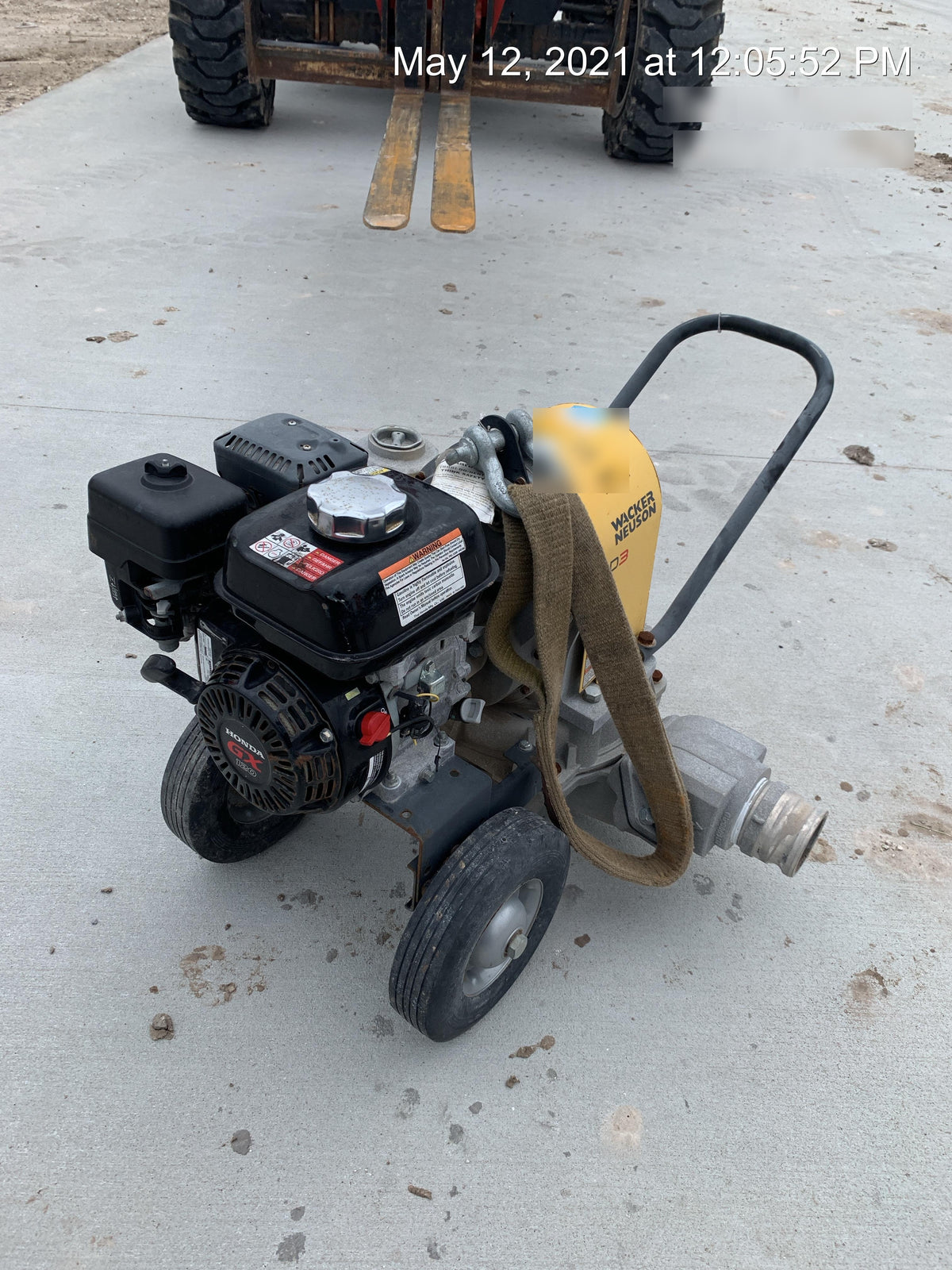 2018 WACKER NEUSON PDT3A