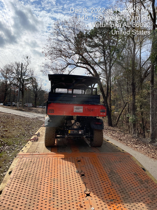 2021 Kubota RTV-X1140W-H Plastic Canopy, Windshield Acrylic Clear, LED Strobe Light, Wire Harness Kit, Back up Alarm