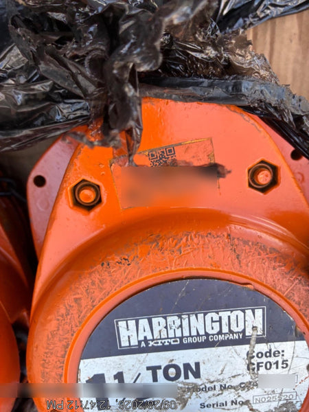 2021 HARRINGTON CF015-20