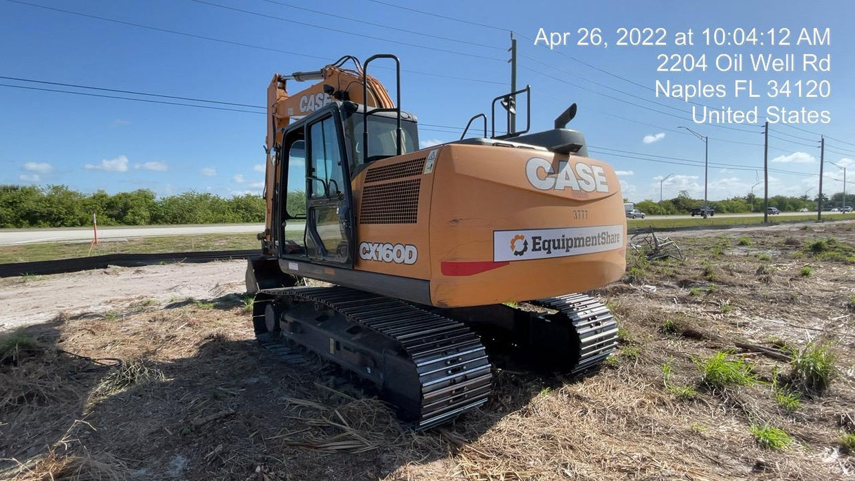 2017 CASE CX160D