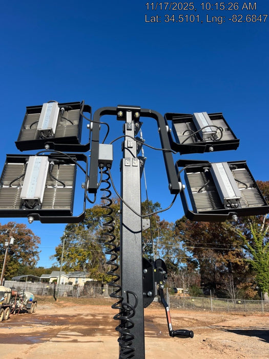 2024 Generac MLT6SKDS-STD4 ELEC WINCH Diesel, Electric Winch Mast, Powerzone Controller, (4) 320W LED Lights, 4kW Generator, 39.9 Gal Fuel Tank, 2" pintle, T3