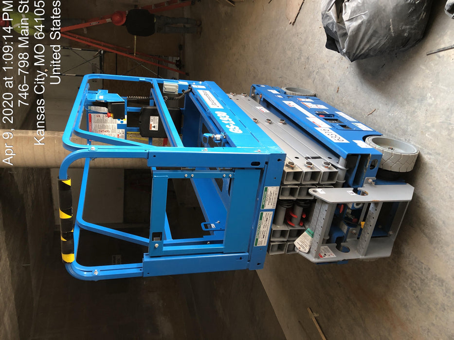 2020 Genie GS-1930 Solid Non Marking Tires, Beacon, Folding rails with half height swing gate