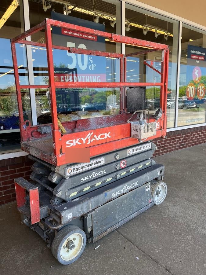 2016 Skyjack SJIII-3219 Standard Rental Specs