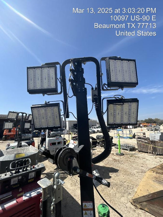 2024 Wacker Neuson LTT4 Diesel, Kohler KDW702, Deep Sea Controller, Auto Start, LED 320W, Bypass Outlet, T3