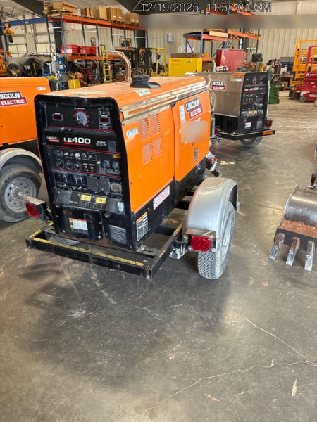 2022 Lincoln Electric LE400 Kubota V1505, Trlr, Cable Rack, Light Kit, ES Decals, T3