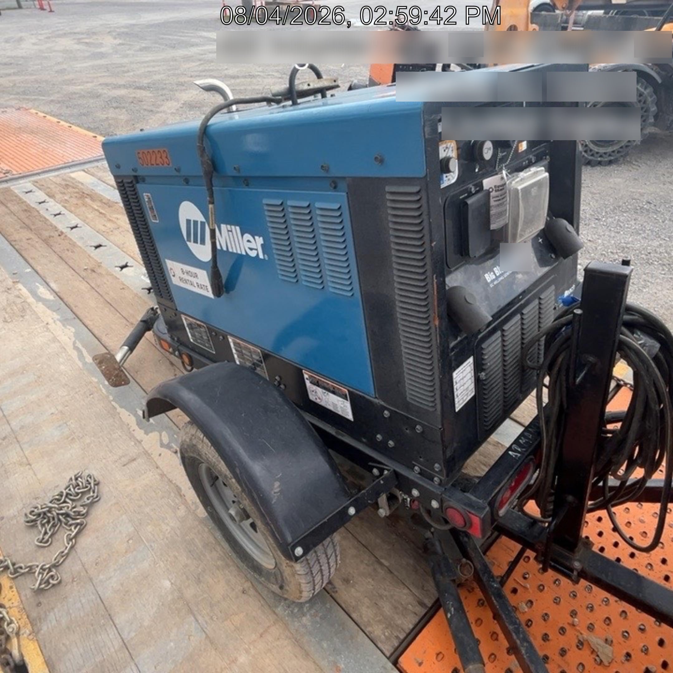 2025 MILLER ELECTRIC BIG BLUE 400