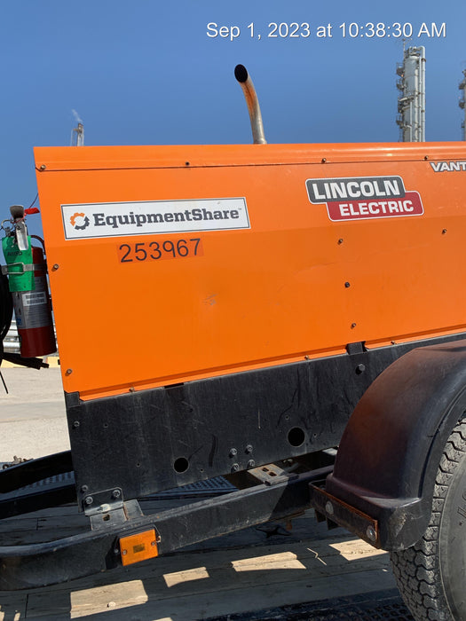 2022 Lincoln Electric LE400 Kubota V1505, Trlr, Cable Rack, Light Kit, ES Decals, T3