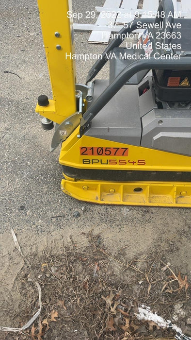 2022 WACKER NEUSON BPU5545A