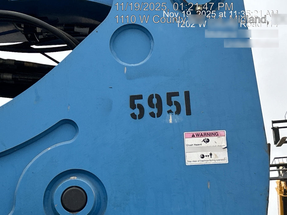 2017 Genie GTH-844 Genie GTH-844, Solid Tires, 60" carriage/forks, Full Cab, Work Lights