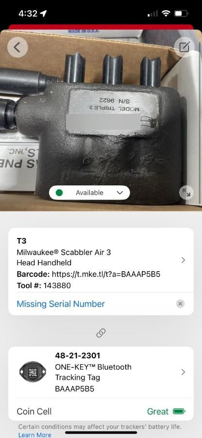 2021 TEXAS PNEUMATIC TOOLS, INC. T3-BH