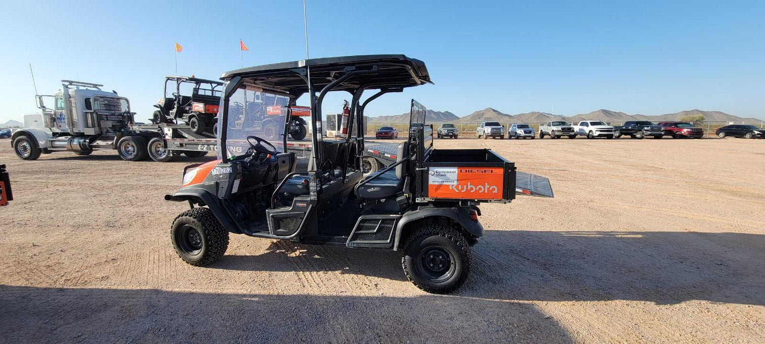 2021 Kubota RTV-X1140W-H Plastic Canopy, Windshield Acrylic Clear, LED Strobe Light, Wire Harness Kit, Back up Alarm