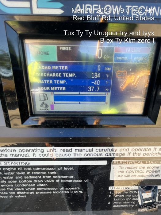 2024 AIRMAN PDSF375DP-6E1