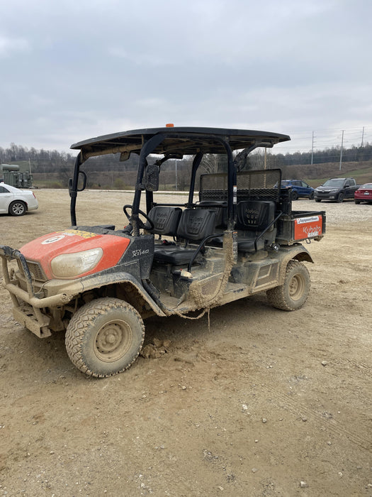 2022 Kubota RTV-X1140W-H Plastic Canopy, Windshield Acrylic Clear, LED Strobe Light, Wire Harness Kit, Back up Alarm