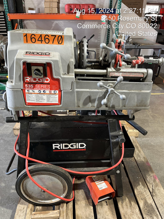 2021 RIDGID 535