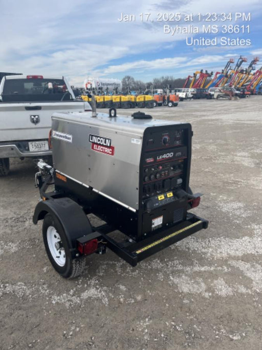 2024 Lincoln Electric LE400 Kubota V1505, Trlr, Cable Rack, Light Kit, ES Decals, T3