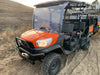 2022 Kubota RTV-X1140W-H Plastic Canopy, Windshield Acrylic Clear, LED Strobe Light, Wire Harness Kit, Back up Alarm