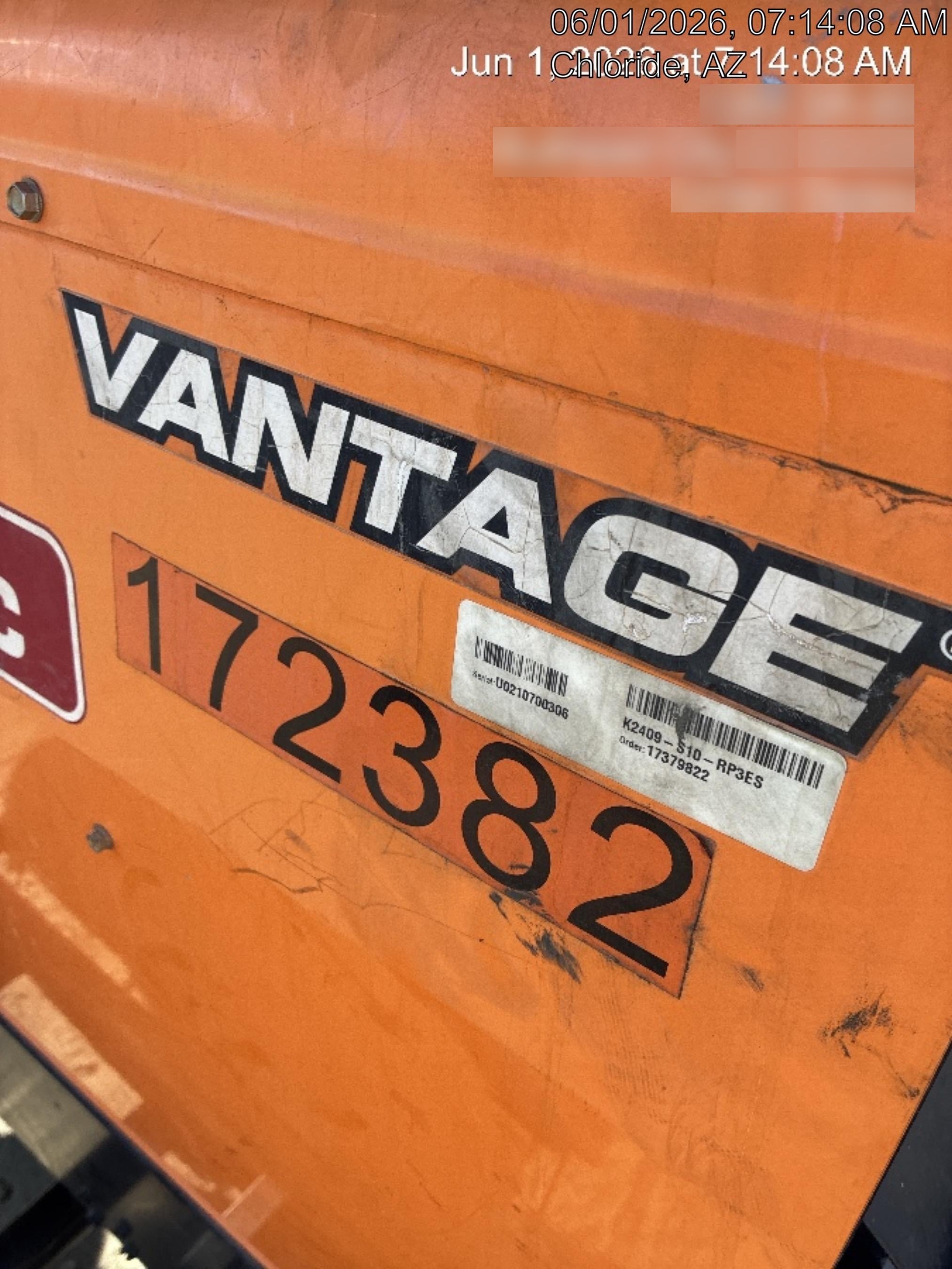 2021 LINCOLN ELECTRIC Vantage 322