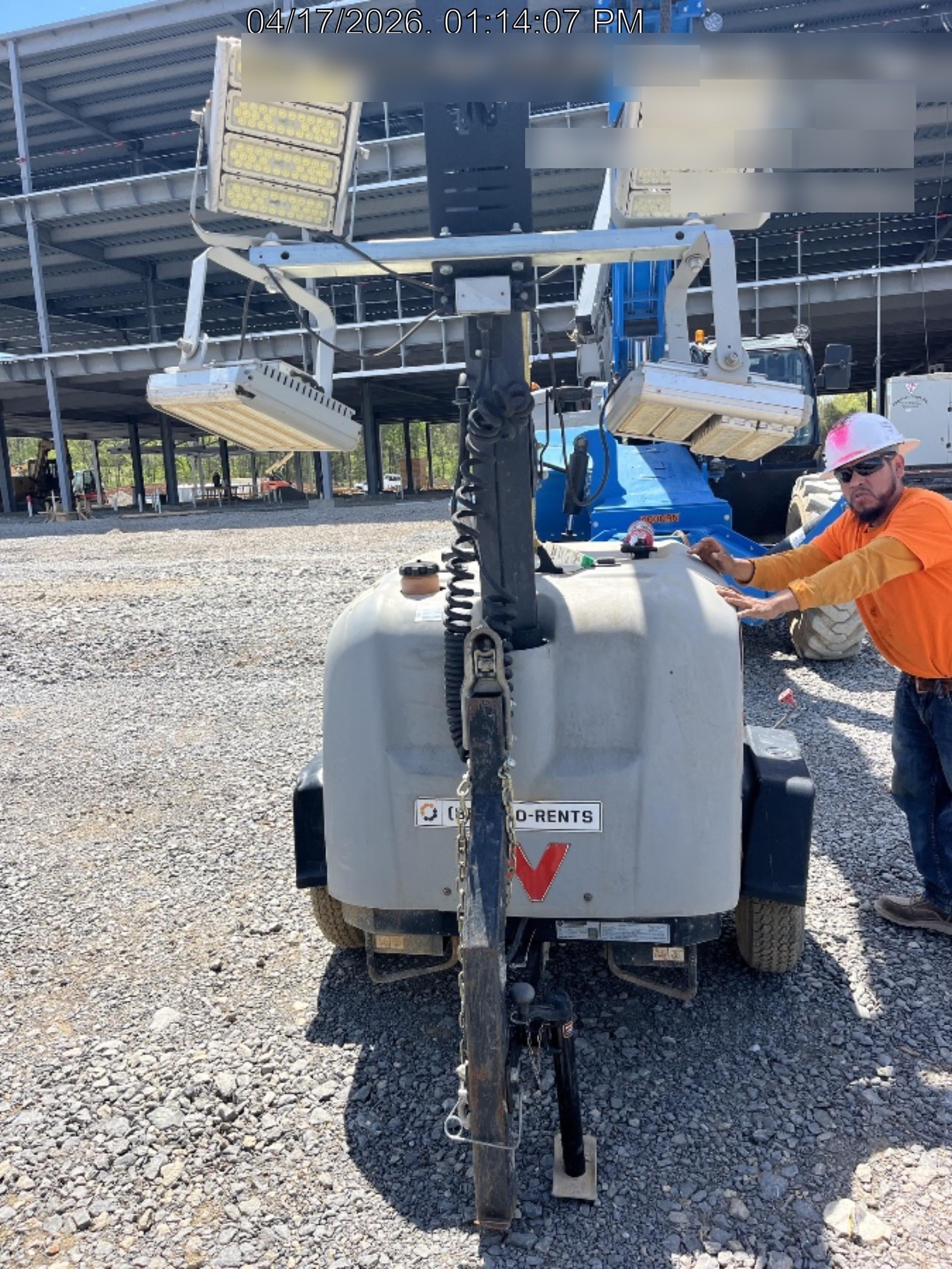 2019 Wacker Neuson LTV6K-LED Standard LED Towable Light Tower w/None