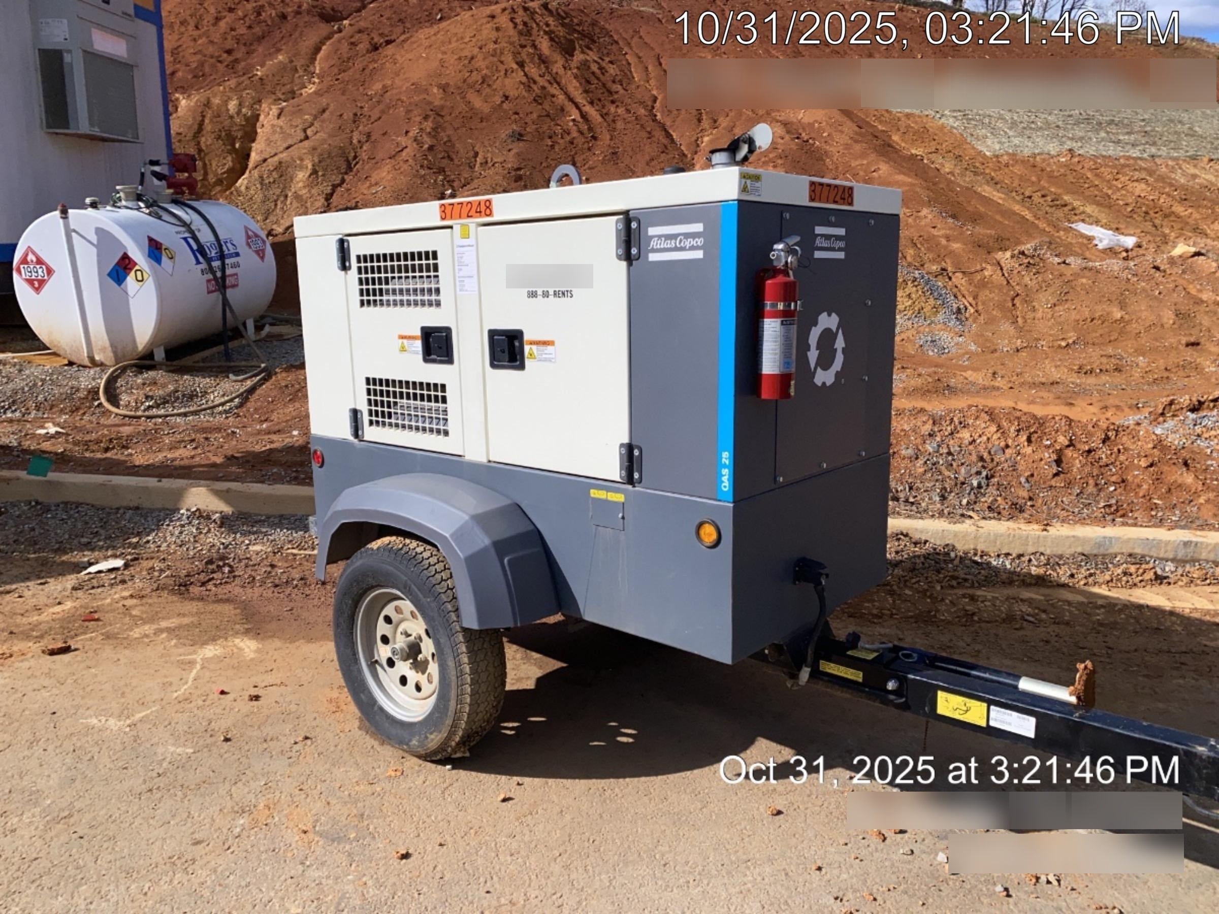 2023 ATLAS COPCO QAS25 CWK