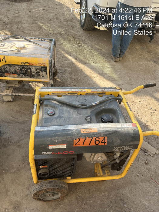 2018 WACKER NEUSON GP6600A