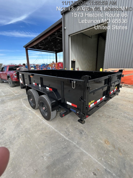 2025 BIG TEX TRAILER 16LP-14BK6SIRPD