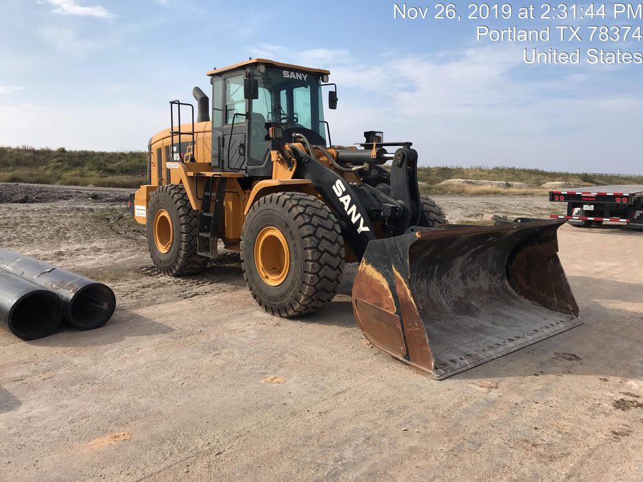 2019 Sany SW405K Tier 4, Cab, 3rd Function Hydraulics Smooth Pin On Bucket