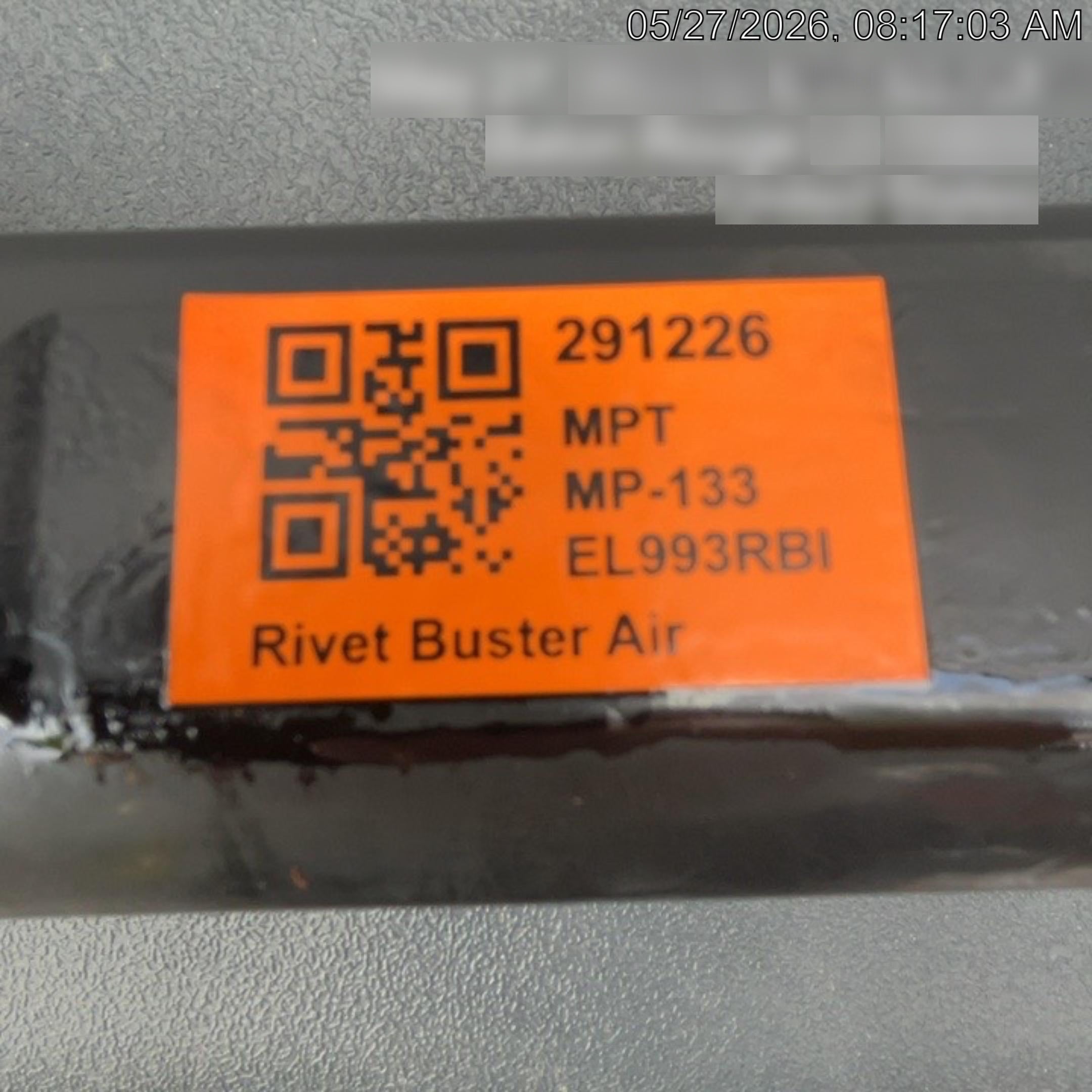 2023 MICHIGAN PNEUMATIC MP-133-ORANGE-NEP