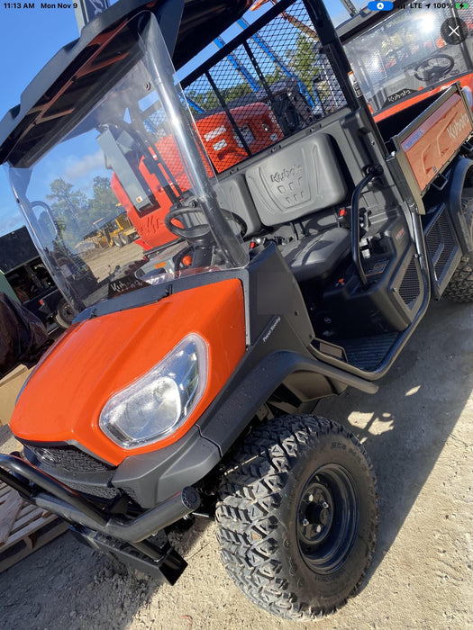 2020 Kubota RTV-X900 4wd Utility Cart, Diesel, 2 Seat, LED Strobe, Windshield Tempered Glass, Plastic Canopy, Wire Harness Kit, Backup Alarm