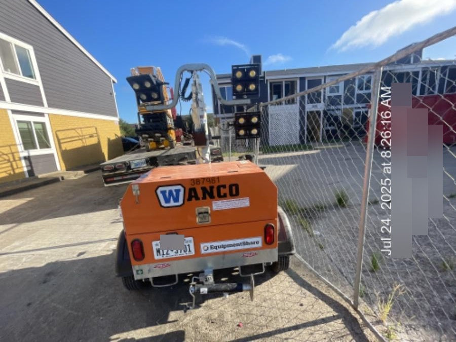 2024 Wanco WLTT-4MM4K Diesel, Deep Sea Controller, Shore Power Plug, Auto Start, (4) 350W LED Floodlights, 4kW Generator, 60 Gal Fuel Tank, 2" Ball, T3