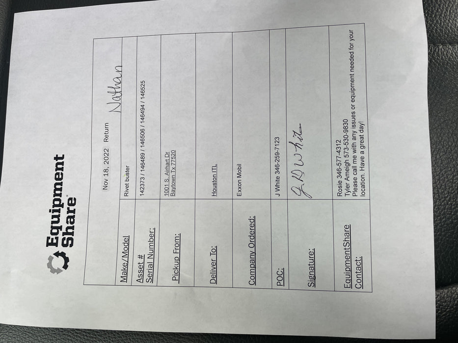 2021 MICHIGAN PNEUMATIC MP-133-ORANGE