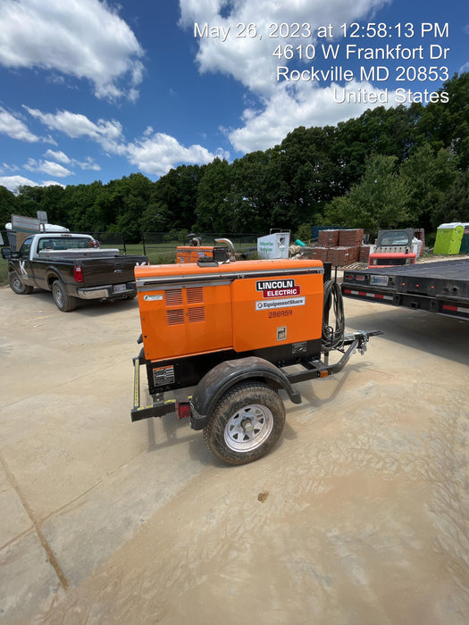 2022 Lincoln Electric LE400 Kubota V1505, Trlr, Cable Rack, Light Kit, ES Decals, T3