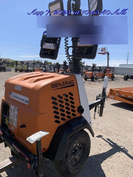 2024 Generac MLT2 Diesel, Flex Switch 120V Input, Powerzone Controller, 
(4) 320W LED Lights, 4kW Generator, 39.9 Gal Fuel Tank, 2" Ball, T3