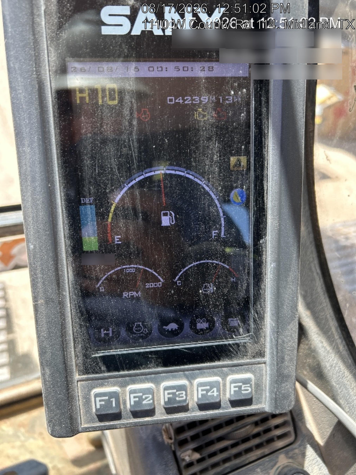 2018 SANY SY265C LC
