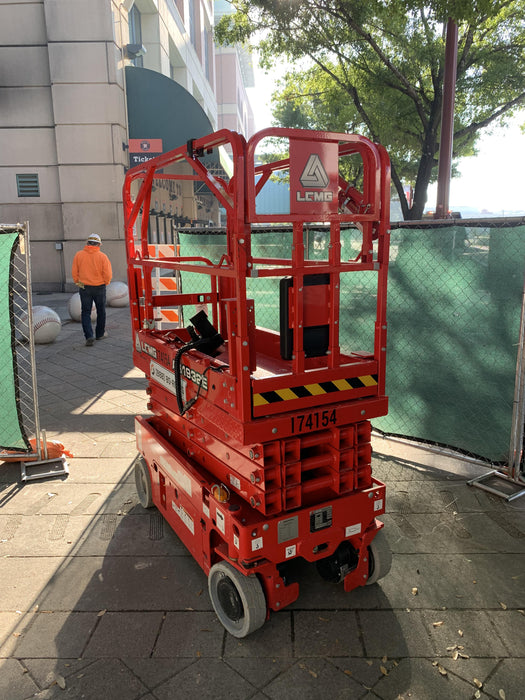 2021 Lgmg AS1932E Electric Drive, Solid Non Marking Tires, Dual Beacons