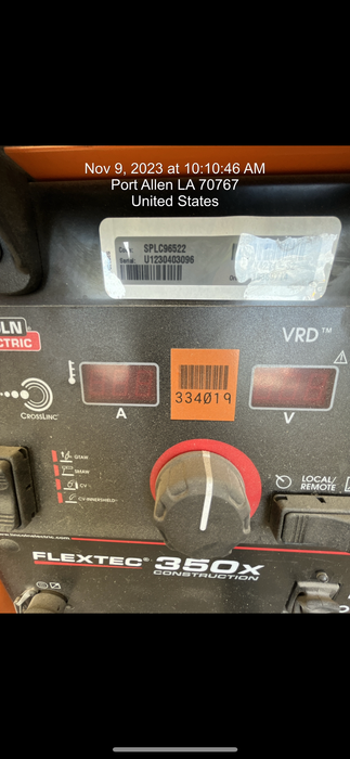 2023 LINCOLN ELECTRIC FLEXTEC 350X