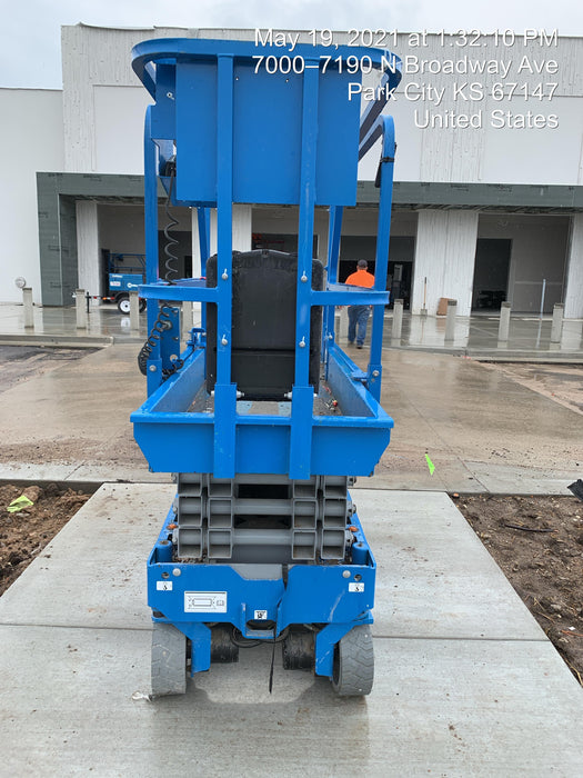 2020 Genie GS-1930 Fixed rails with chain entry gate - Pre A92.20