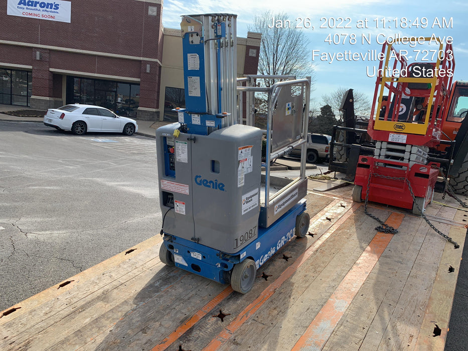 2018 GENIE GR-20