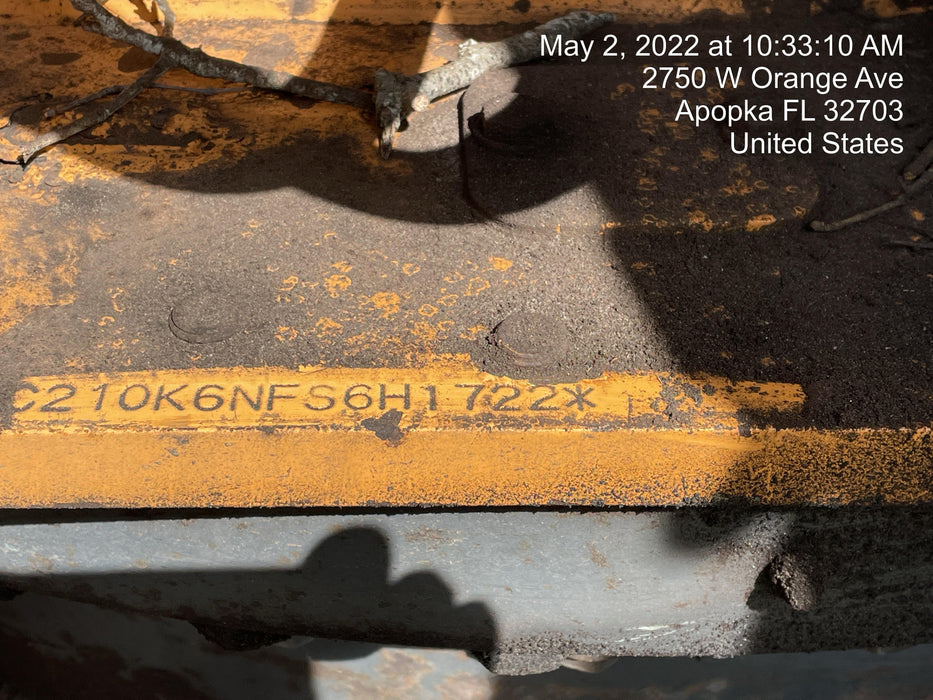 2015 Case CX210C CAB A/C, 9'-8" ARM, STEEL TRACKS, AUX HYD, THUMB