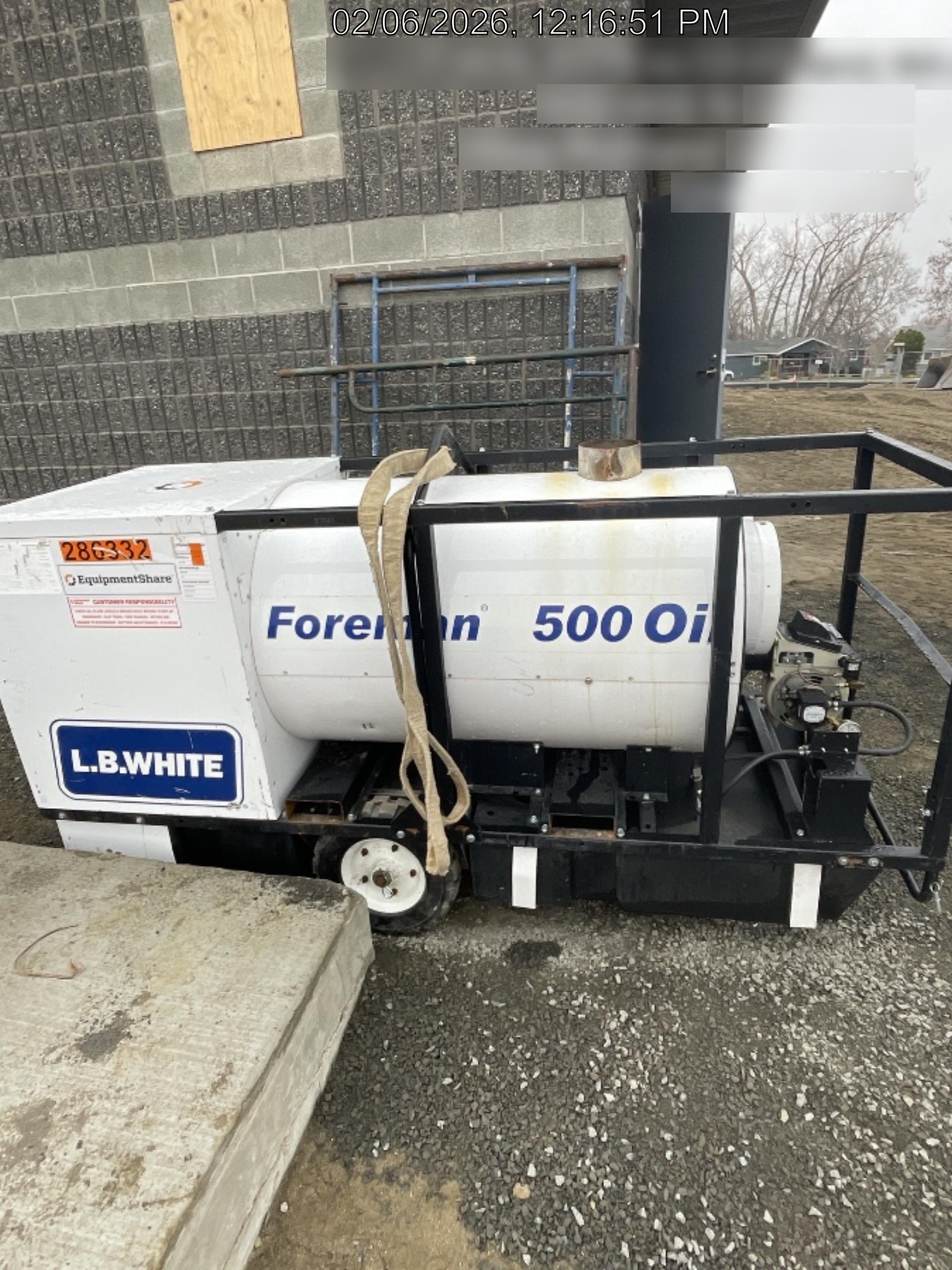 2022 LB WHITE Foreman 500 Oil