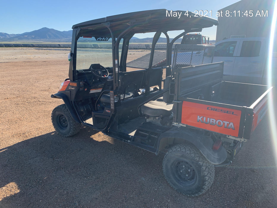 2020 Kubota RTV-X1140W-H 4WD, LED Strobe, Windshield Tempered Glass, Plastic Canopy, Wire Harness Kit, Backup Alarm