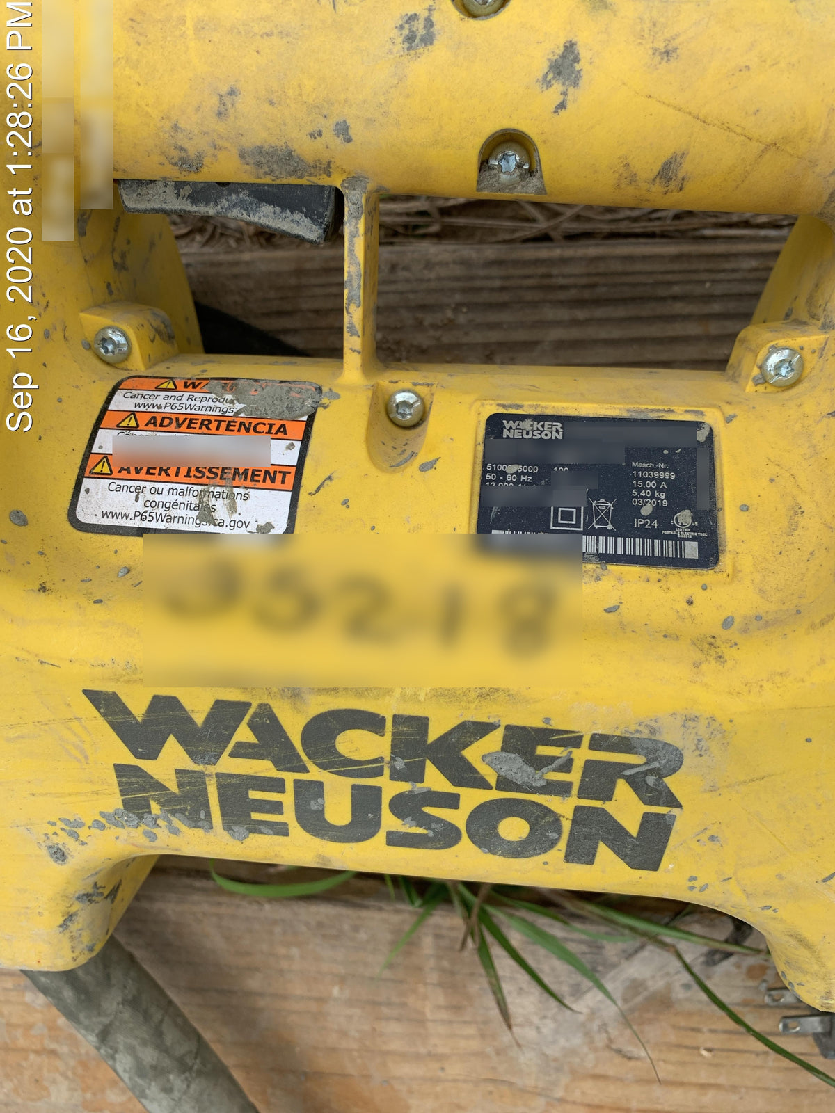 2019 WACKER NEUSON M2500