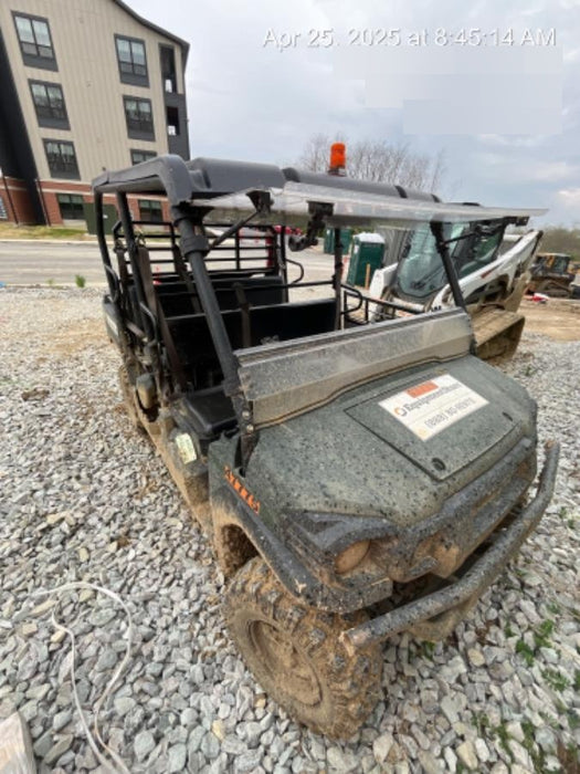 2019 Kawasaki Mule PRO-DXT Standard Options, Backup Alarm, Beacon, Plastic Hard Top, Poly Windshield, Horn Kit