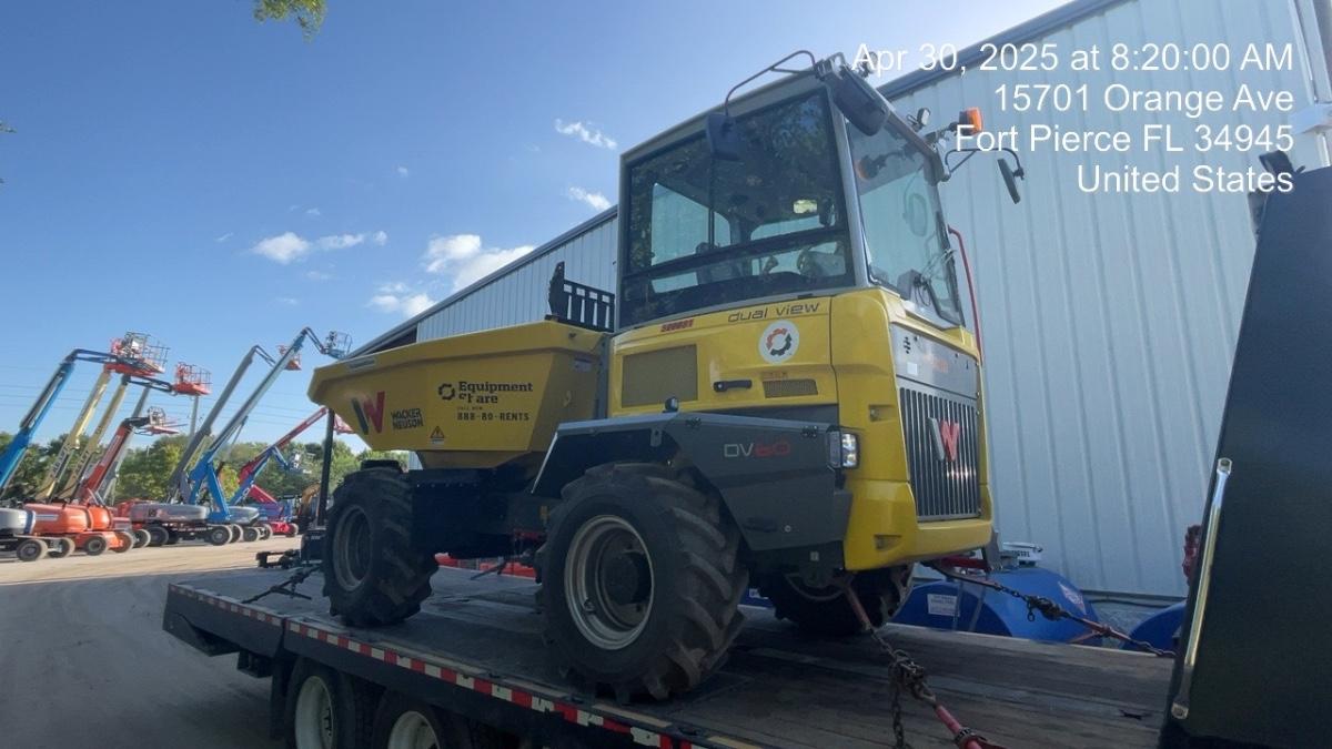 2025 WACKER NEUSON DV604 Cab Standard Tires