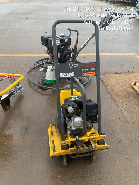2021 WACKER NEUSON VP1550AW