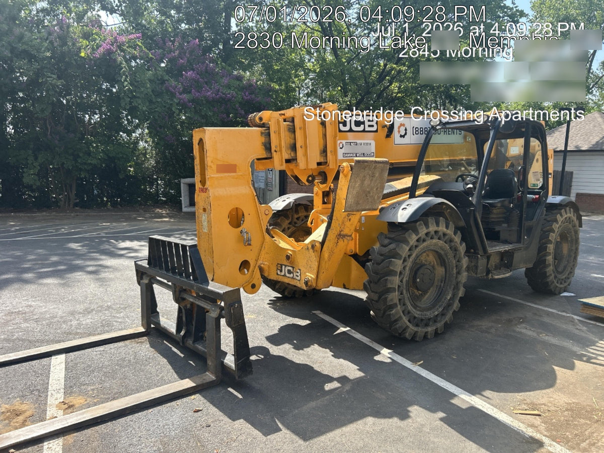 2020 JCB 510-56 Canopy, Solid Tires, Work Lights, Beacon, Aux Hydraulics, Back up Alarm, Lifting Eye, ES Decals