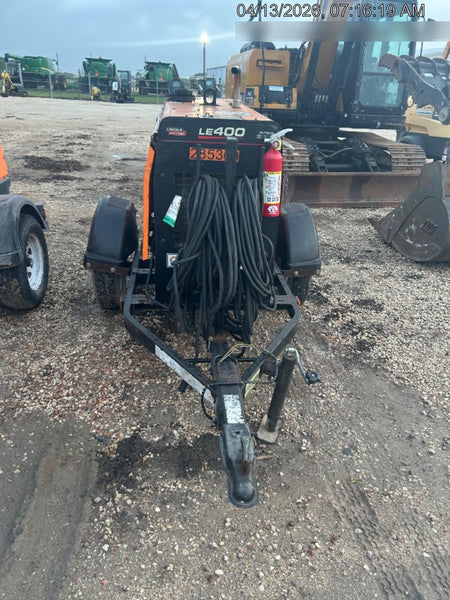 2022 Lincoln Electric LE400 Kubota V1505, Trlr, Cable Rack, Light Kit, ES Decals, T3