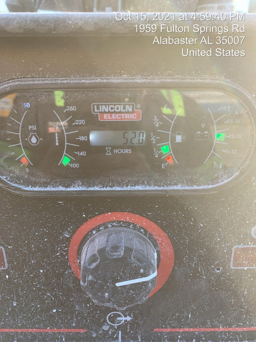 2021 Lincoln Electric Vantage 549X Ready Pak 3, ORANGE (includes trailer, cable rack, fender light kit)